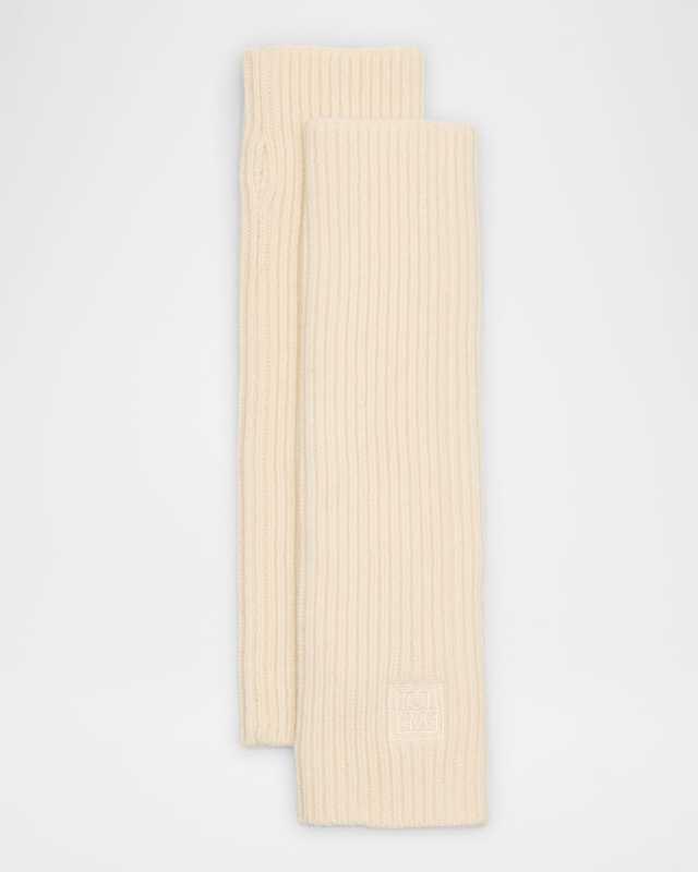 Wool-Cashmere Fingerless Gloves